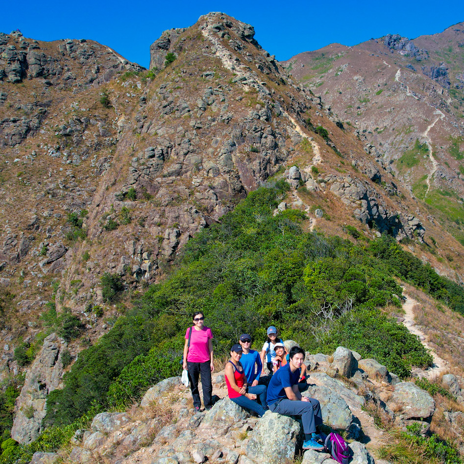 The most challenging ridge hike in Hong Kong