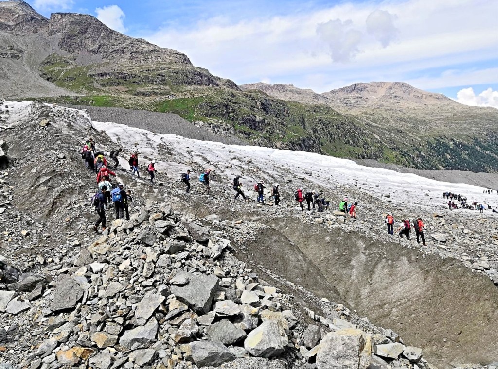 Glacier Hiking Pers to Morteratsch Glacier